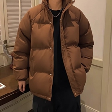 现货高品质美式高街冬季重磅三防加厚羽绒棉衣厚外套面包棉服，男装棉衣，电商A486-1