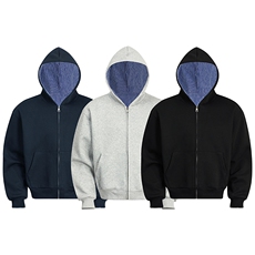 抖音得物高品质二开26春季美式潮牌两面穿连帽卫衣开衫男女外套，女装短外套，电商A443