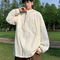 美式连帽防晒衣夏季薄款高街潮户外防晒外套HT80P42，男装防晒衣，星座1116-2