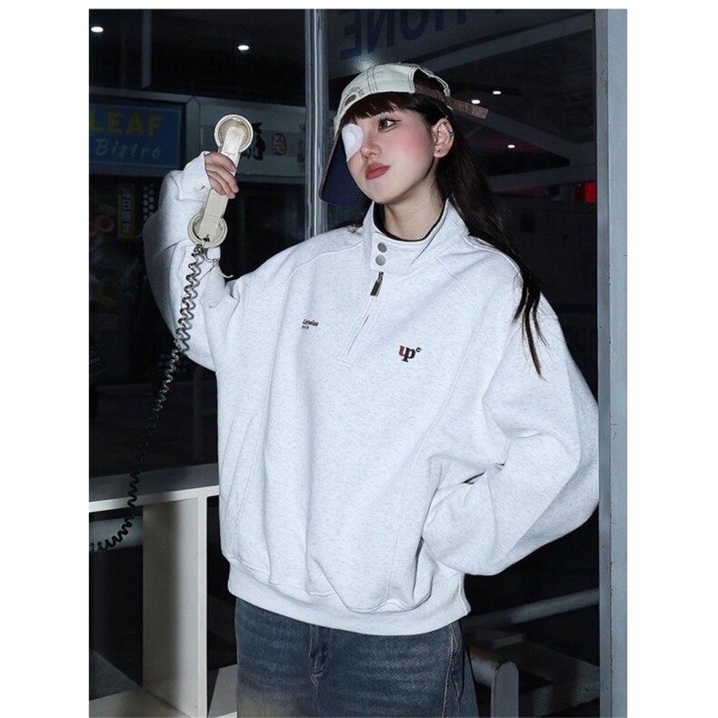 加绒款潮流潮牌宽松百搭男女美式高级休闲舒适上衣卫衣WYR243,男装卫衣,星座516A