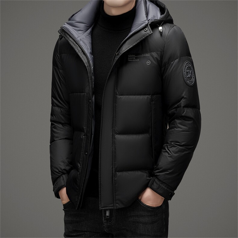 DAJ2309钱塘2020-2时尚新款百搭冬季厚款休闲中年男士羽绒服P250图片
