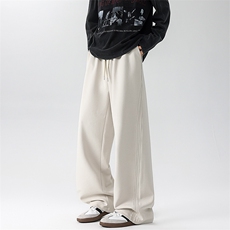 8XL-M新款美式秋季运动大码卫裤男士休闲宽松阔腿长裤子K9157P58，男装休闲裤，电商D206-1