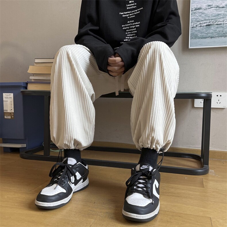 2023秋冬新款舒适百搭显高休闲长裤1001特批35-加绒特批43,男装休闲裤,星座718-1