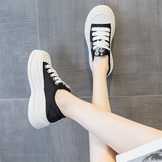 网纱小白鞋女2023夏季薄款运动ins潮水钻新款百搭网面透气休闲鞋，女鞋帆布鞋，电商A223