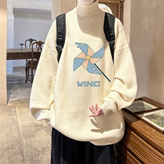 控68高领毛衣男士大码内搭毛线衣男GM45112-P45加绒款-P65，男装针织衫/毛衣，电商A040
