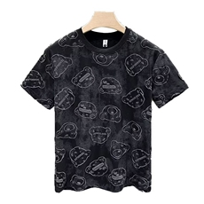 ins男士短袖t恤男夏季2026新款扎染潮牌潮流青少年百搭简约打底衫，男装T恤，星座506A