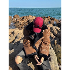 现货-美式机车棉服皮毛一体外套加绒棉衣218-7-M123-P135-控168，男装棉衣，星座218-7