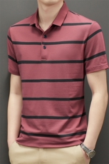 ZMS-B38336男式2023年夏季新款T恤衫男短袖翻领休闲polo体恤P58，男装T恤，电商B360