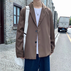 2024春秋季外套男新款韩版高品质休闲西服西装AX39-P47图片