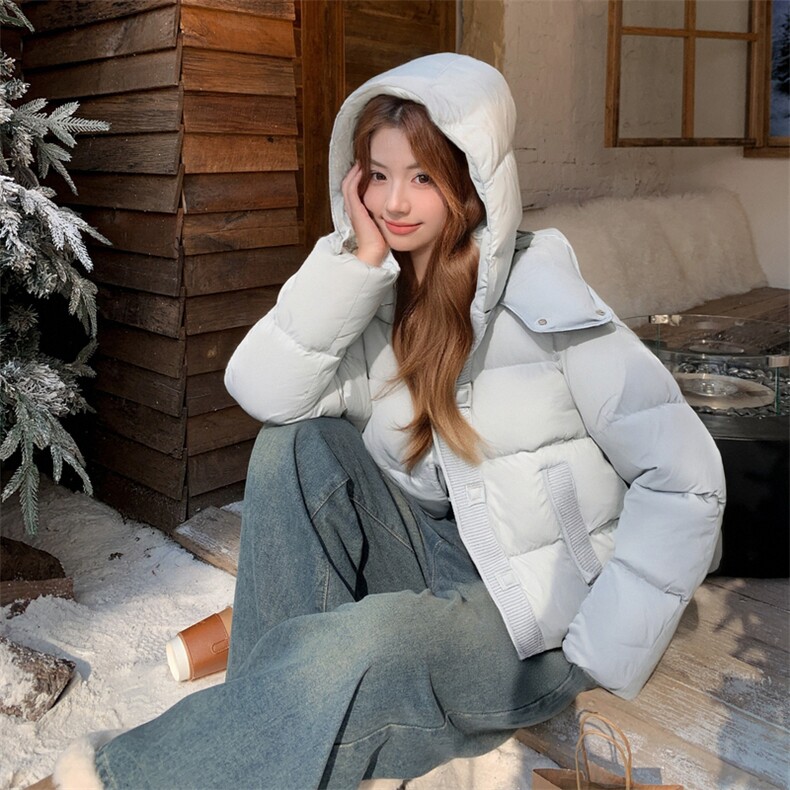现货新款2163-P275-K399小个子羽绒面包服女，女装羽绒服，然然