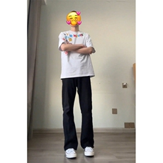 【有货】BK900CC-特P28美式涂鸦卡通印花短袖T恤男女，男装T恤，星座1007（原301D）