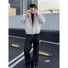 现货~自制高品质毛领座山雕棉服加厚保暖棉衣MF002P90，男装棉衣，星座908
