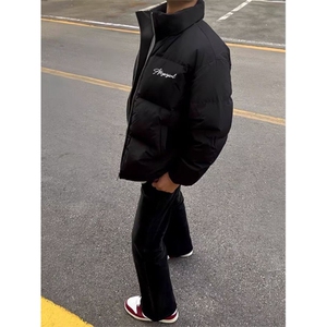 JY369-P65 潮牌美式黑色飞行员棉服男 网图图片
