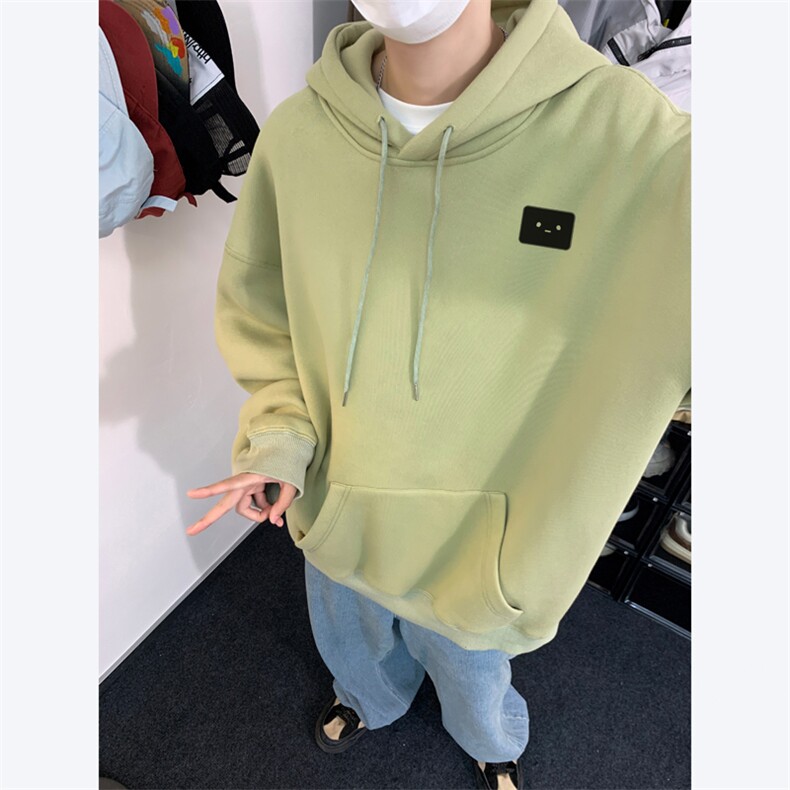 ！连帽圆领卫衣男装港风帽衫男 LM117-P35图片