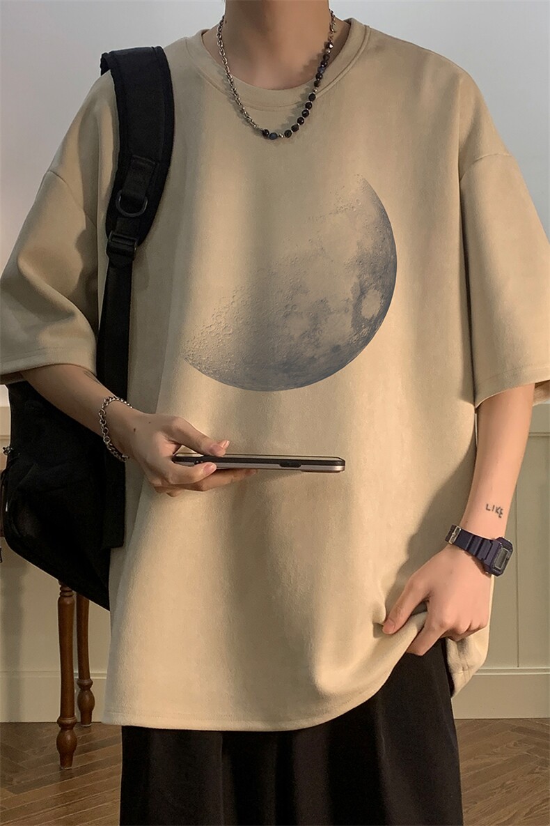 麂皮绒短袖t恤男大码半袖男JD82426-P25,男装T恤,电商A040