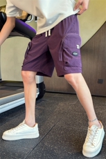 男士潮流立体拉链口袋工装短裤夏季新款透气速干五分裤D919控68，男装牛仔裤，电商C208