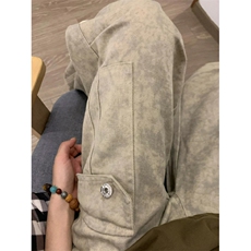 复古多口袋水洗休闲裤男款宽松直筒休闲纯棉面料工装长裤K616，男装休闲裤，星座1116A（原606A-3）