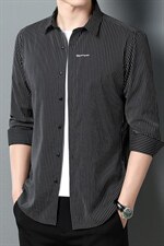 B-N7399男士2023年秋季新款长袖衬衫男韩版衬衣商务休闲男装P56，男装衬衫，电商B360
