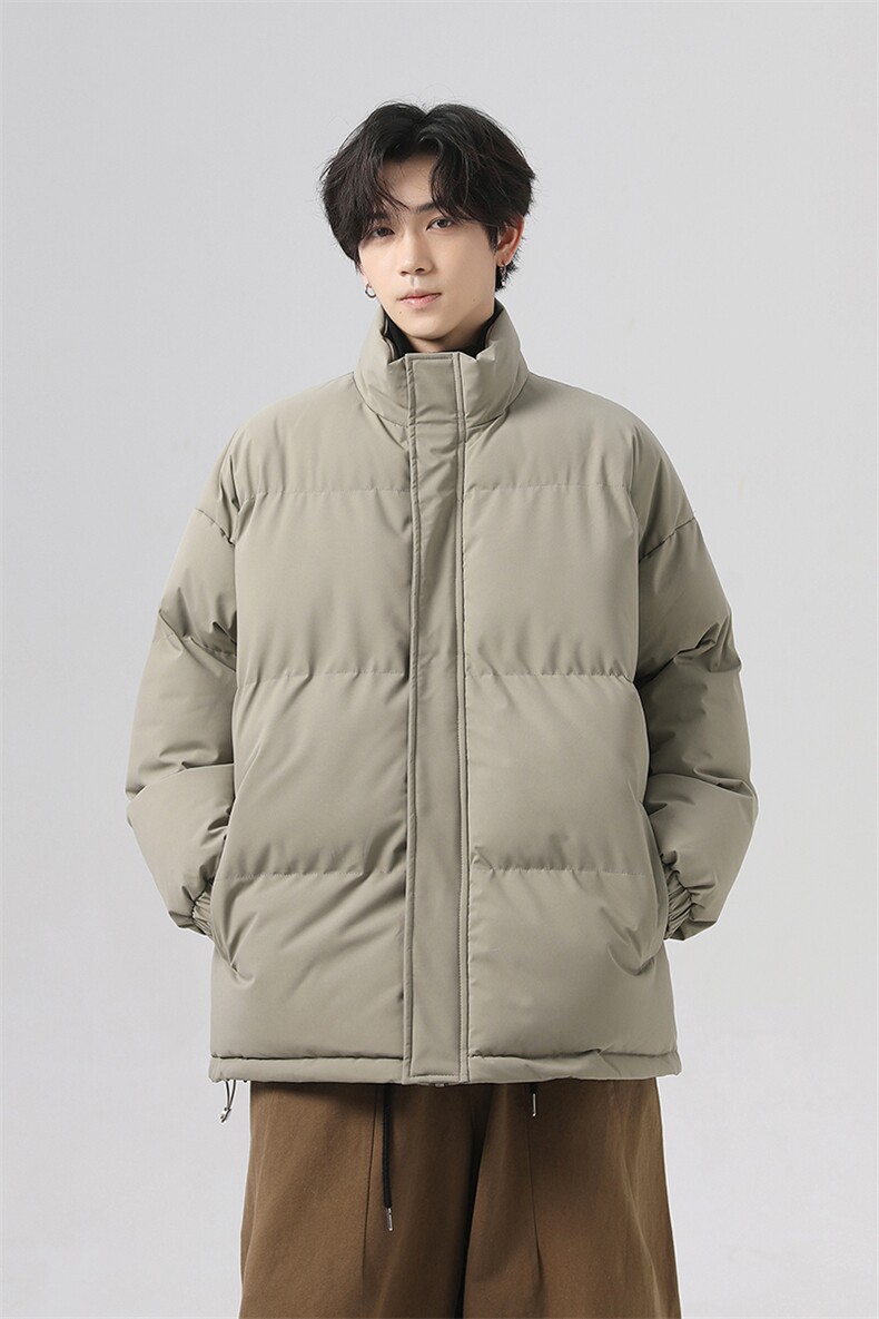 主推！三防面料加绒加厚立领大码棉衣羽绒服男MY1266-特批68,男装羽绒服,星座610B-1