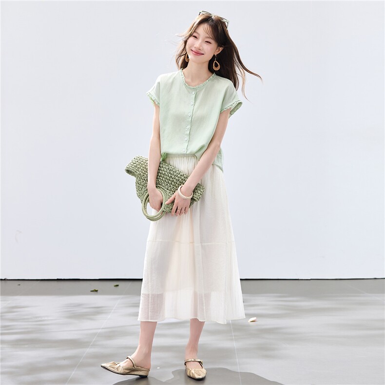 现货新款2026年夏季优雅风夏季女士时尚套装,女装套装/套裙,木子恋