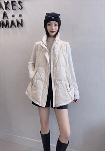 2021冬季新款90绒马甲图片