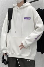 2025秋季新款卫衣男后背字母印花潮牌连帽情侣外套WY801P48控68，女装短外套，星座517A-1