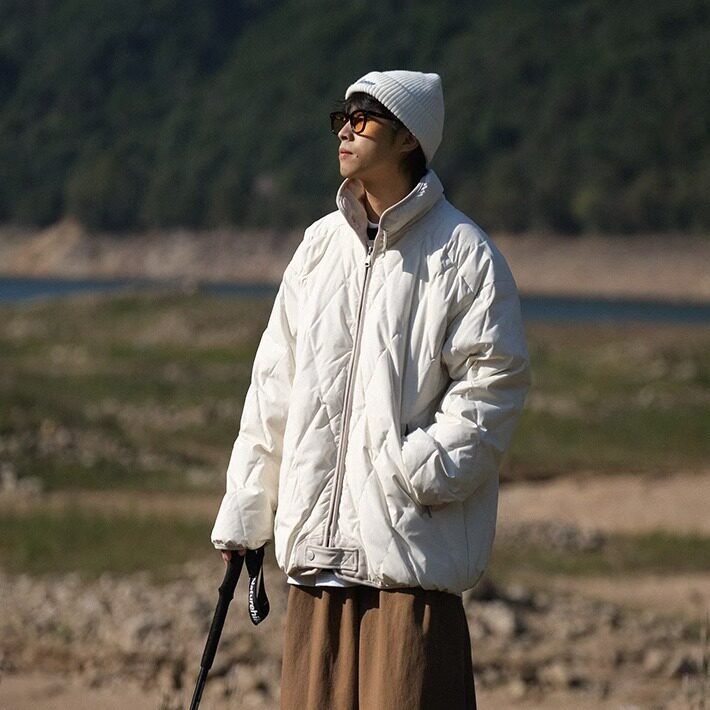 1506A/G5320/P54复古保暖宽松高级感情侣面包服,男装棉衣,星座1506A