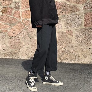 新款男士休闲宽松加绒加厚保暖休闲裤运动裤K233-P22,男装休闲裤,星座718-1