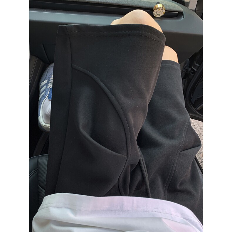 360克重磅暗褶圆弧剪裁宽松挺阔五分裤夏季男士休闲短裤特P33,男装牛仔裤,电商C306-1
