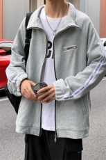 WY2022-P65秋装新款百搭男士开衫卫衣男宽松潮流大码外套，男装卫衣，电商A009A（原A058A）