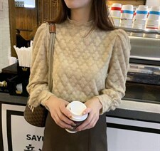 水貂绒打底衫，其它，朵缇