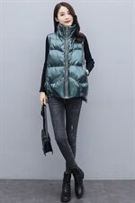 2020冬季新款韩版时尚立领棉马甲，女装棉衣/棉服，千千佰惠