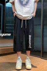 冰丝七分裤男大码速干短裤男五分裤酒店风风格QK72399-P25，男装休闲裤，电商A040