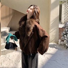 现货新款2B162-2159-P485-K669新G标90白鸭绒派克服，女装派克服，韩然一族