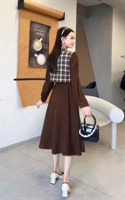 秋季时尚连衣裙，女装连衣裙，亿炫(5F)