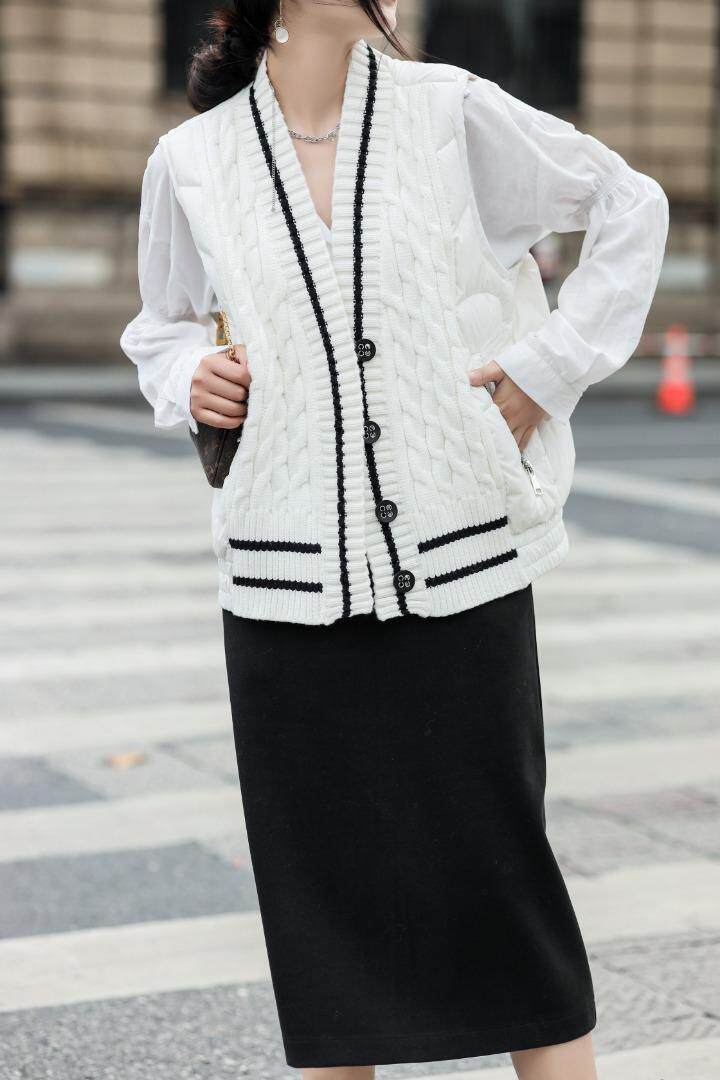 秋冬新款羽绒马甲，女装马甲，维多利亚