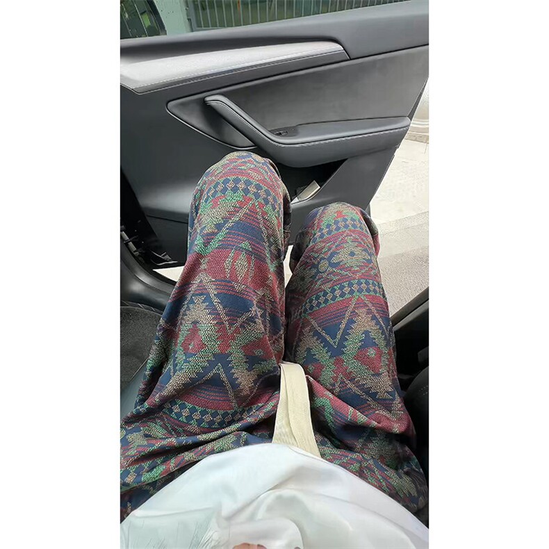 YK86042-P29聚酯纤维民族风设计感冰丝裤子男夏季薄款,男装休闲裤,电商A086-1