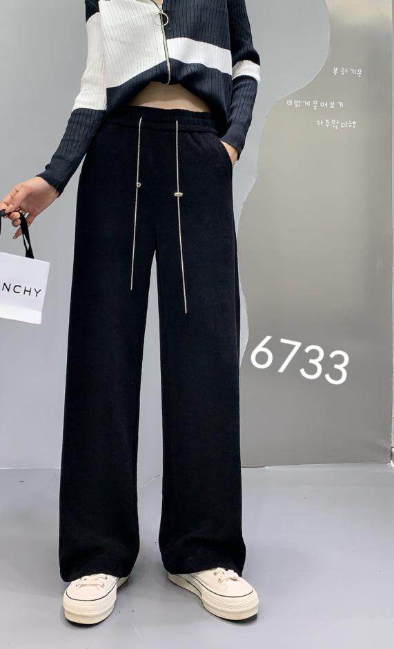 雪尼尔面料链条绳阔腿裤，其它，帝瀛 DY