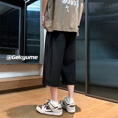 冰丝七分裤男大码速干短裤男五分裤QK72131-P25，男装休闲裤，电商A040