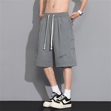 美式工装裤短裤新款宽松夏季休闲五分裤A436-2553-特P30，男装休闲裤，电商A436