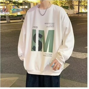 原宿文艺ins新款气质卫衣简约套头男宽松百搭时尚流行CY111/P42图片