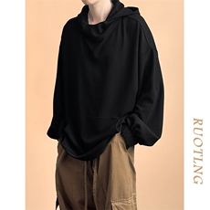 2025春秋-现货潮牌宽松休闲连帽卫衣男A351-AW2483-P75，男装卫衣，电商A351
