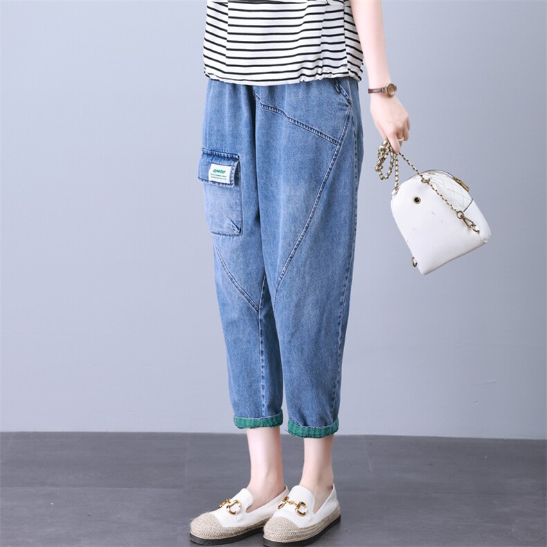 哥第品牌专柜短袖女2025年夏季新款中年妈妈宽松时尚T恤休闲,女装牛仔裤,叶笙衣