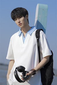夏季 大码公版拼色翻领POLO衫男休闲图片