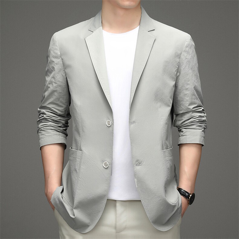 BWYL9966钱塘2020-2秋季男士商务休闲西服简约百搭上衣P180，男装西服，钱塘207-2