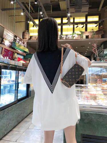 双V韩版娃娃衫，女装，一杭