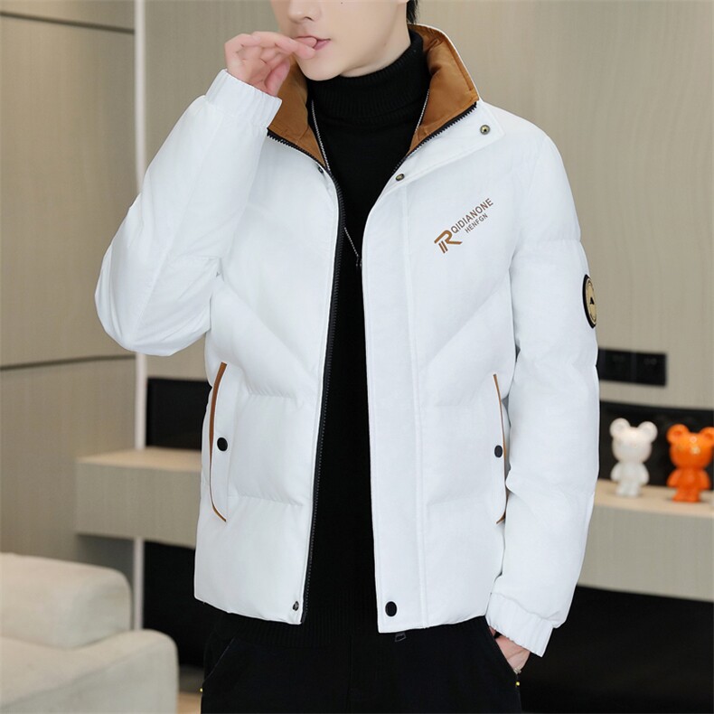 冬季加厚棉衣男休闲时尚青年立领棉衣百搭棉服外套M1801-P78,男装棉衣,星座310B-3