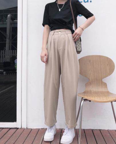 夏季韩版直筒裤，女装，1+1 MAIN ROAD