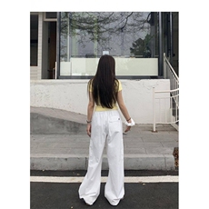 AK2372-P45美式工装裤子2026夏季薄款宽松显瘦直筒休闲运动裤，女装休闲裤，星座617A-2