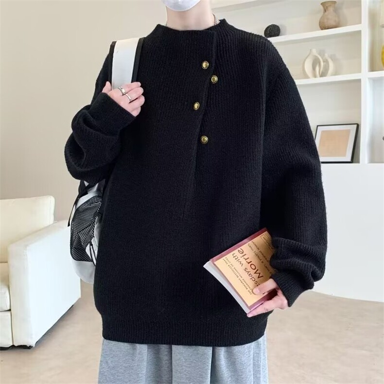 1506-1/MMY302/P62季高领毛衣男款设计高级感潮牌，男装针织衫/毛衣，星座1506-1